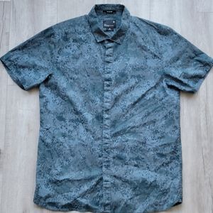 TAVIK CAMO SS BUTTON DOWN SHIRT